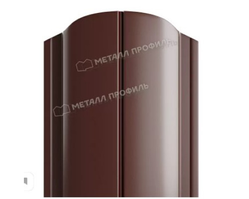 Штакетник Металл Профиль Ellipse-O 19×126, Полиэстер 0,45 мм в Клину