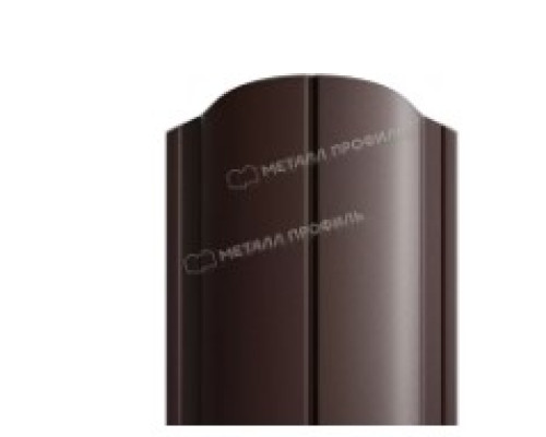 Штакетник Металл Профиль Ellipse-O 19×126, Puretan 0,5 мм в Клину