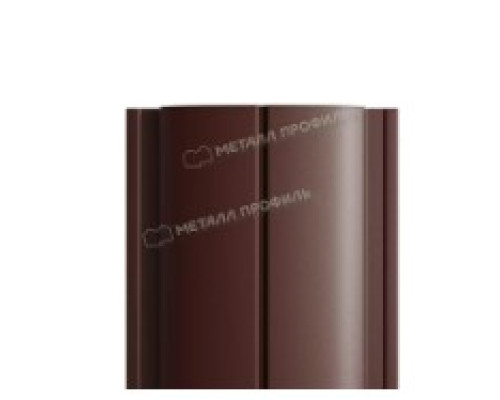 Штакетник Металл Профиль Ellipse-T 19×126, Puretan 0,5 мм в Клину