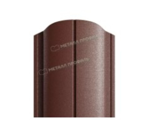 Штакетник Металл Профиль Ellipse-O 19×126, VikingMP E 0,5 мм в Клину