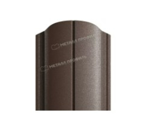 Штакетник Металл Профиль Ellipse-O 19×126, VikingMP E 0,5 мм в Клину