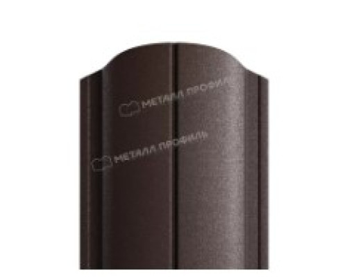 Штакетник Металл Профиль Ellipse-O 19×126, VikingMP E 0,5 мм в Клину