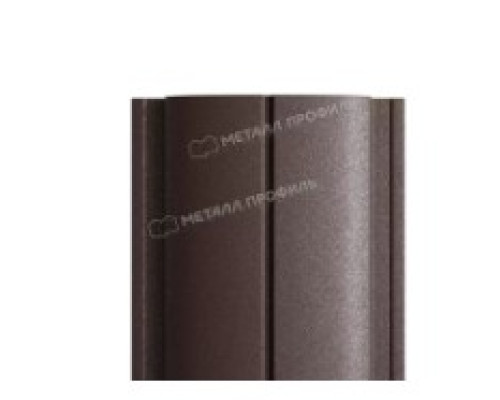 Штакетник Металл Профиль Ellipse-T 19×126, VikingMP E 0,5 мм в Клину