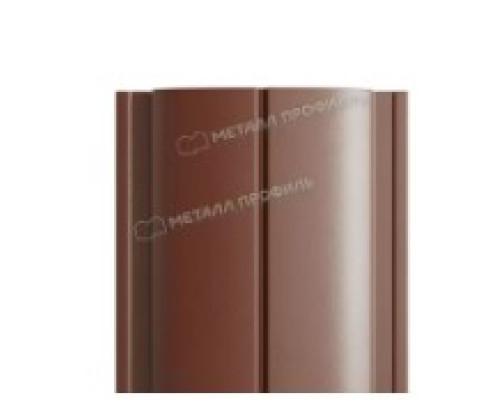 Штакетник Металл Профиль Ellipse-T 19×126, Purman 0,5 мм в Клину