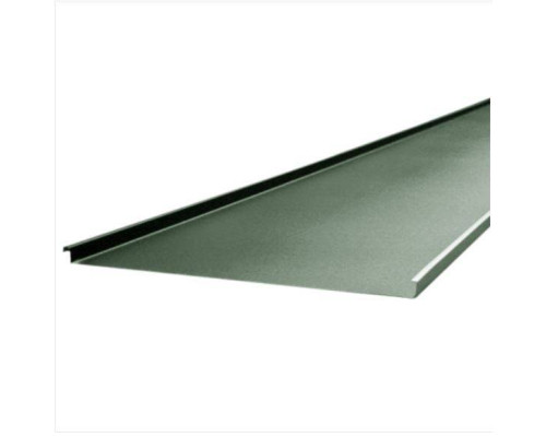 Фальцевая картина 0,5 мм 1400x625 GreenCoat Pural BT SSAB Zn 275 глянцевый
