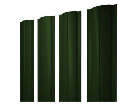 Металлический штакетник Гранд Лайн Круглый 0,45 Drap ST