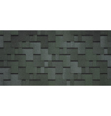 Гибкая черепица Тегола UNICA LAZIO Verde 474, зеленый