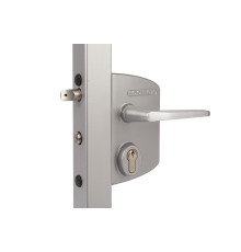 Locinox Замок LAKQ 6060 U2L корпус металл, с ручками из алюминия, серебристый ZILV