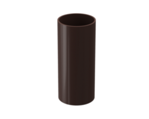 Дёке Стандарт Труба водосточная 80 мм * 3м (Темно-коричневый)