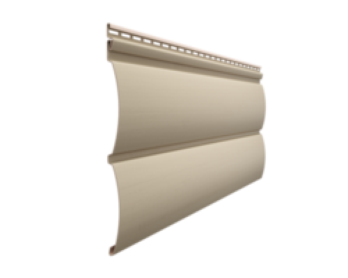 Сайдинг Дёке Премиум блок-хаус, крем-брюле