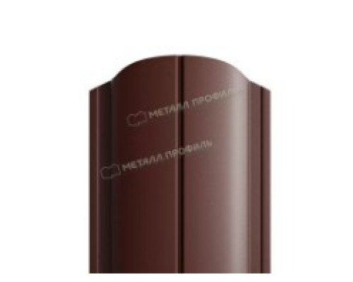 Штакетник Металл Профиль Ellipse-O 19×126, Puretan 0,5 мм в Клину